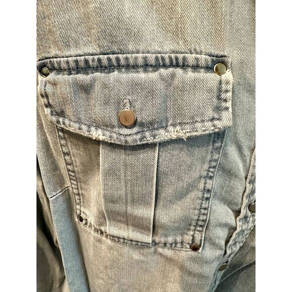 Frame Denim Long Sleeve Button Down - XL - Picture 6 of 6
